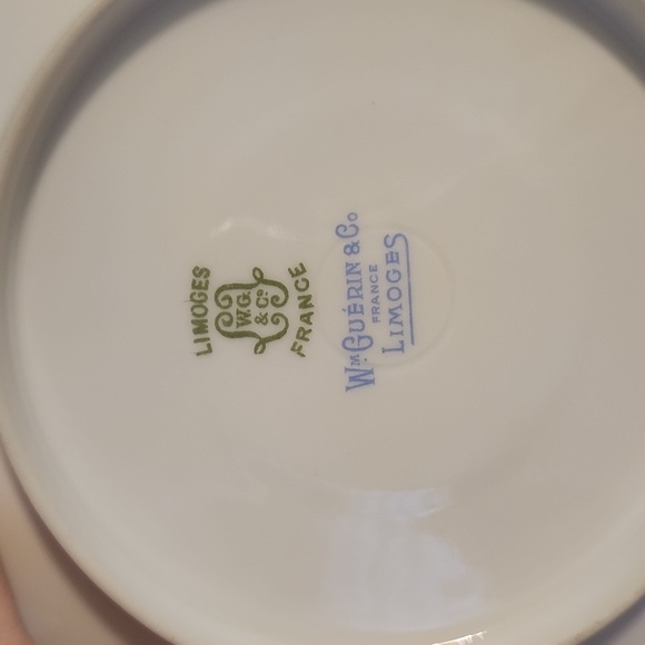 Beautiful Limoges WM. Guerin & Co set of 3 - Picture 7 of 7